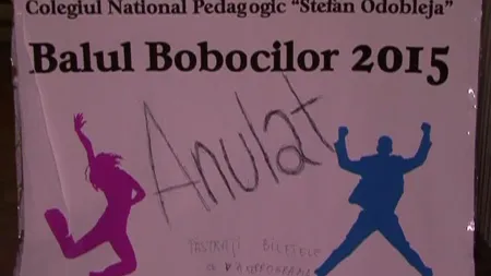 Pompierii au anulat balul bobocilor de la un liceu din Drobeta Turnu-Severin