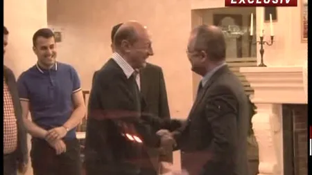 Emil Boc s-a întâlnit cu Traian Băsescu în Cluj-Napoca: Nu am discutat politică. Am venit să-l salut VIDEO