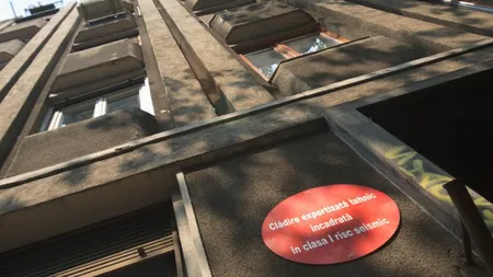 Utilizatorii a 162 de imobile din Capitală, încadrate în clasa I risc seismic, SOMAŢI să-şi înceteze activitatea