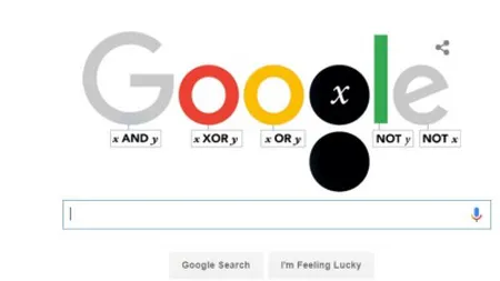 George Boole, sărbătorit de Google cu un logo animat