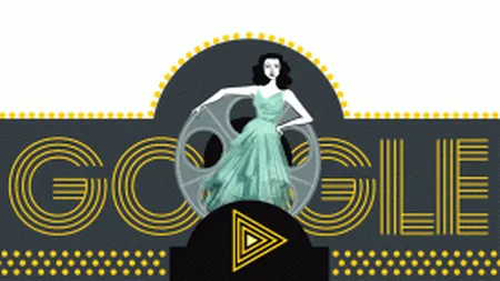 Hedy Lamarr. Google omagiaza pe celebra actrita americana. Aventuroasa viata a starului de cinema
