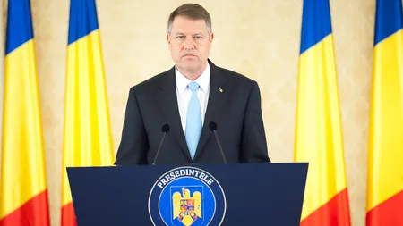 Klaus Iohannis se va adresa românilor, de la Palatul Cotroceni, de ZIUA NAŢIONALĂ