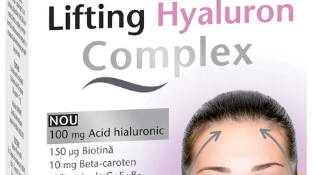 Lifting Hyaluron Complex de la Doppelherz, alternativa accesibilă la formele injectabile cu acid hialuronic