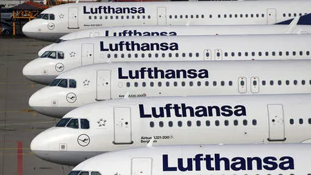 Grevă la Lufthansa. Aproape 300 de zboruri prevăzute pentru vineri au fost anulate