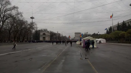 Platforma DA protestează din nou la Chişinău. Manifestanţii cer demisia Guvernului