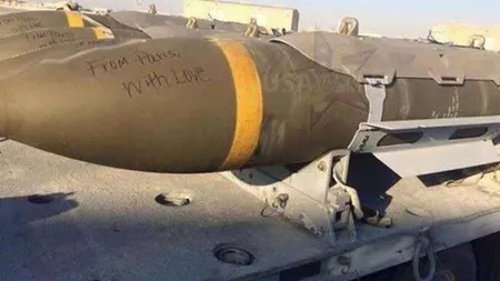 INCREDIBIL. Ce au scris americanii pe rachetele cu care au bombardat Siria