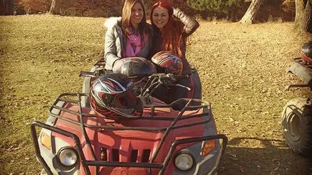 SIMONA HALEP, aventuri pe ATV în vacanţă