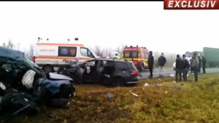 ACCIDENT GRAV în Vrancea. Trei persoane au murit, alte trei au fost rănite