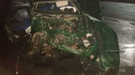 Accident grav în Iaşi. O studentă a murit pe loc, după ce a fost aruncată din maşina în care se afla