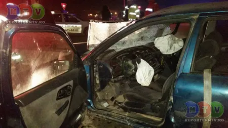 Accident grav în Murfatlar. Un bărbat a rămas încarcerat după ce a intrat într-un TIR