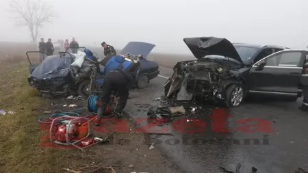 Doi morţi şi doi răniţi într-un accident rutier, în Botoşani