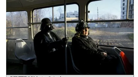 Un ucrainean şi-a schimbat numele în Darth Vader. Umblă costumat ca personajul din Star Wars FOTO