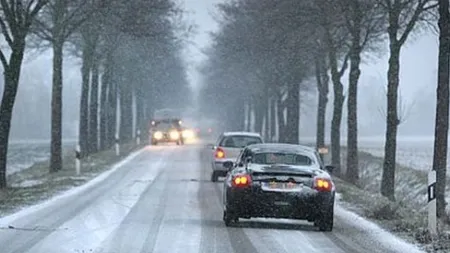 STAREA DRUMURILOR din ţară. Unde se circulă în condiţii de iarnă