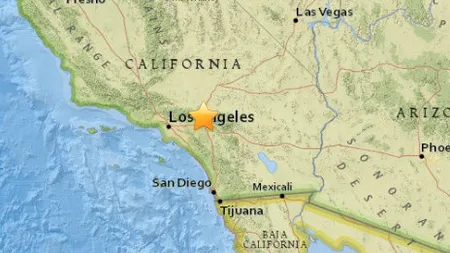 Cutremur de 4,7 la Los Angeles