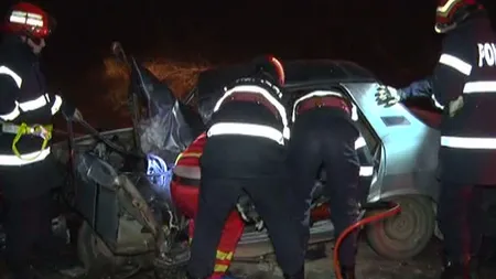 ACCIDENT PE DN7. Şofer mort, după ce a intrat violent sub remorca unui TIR VIDEO