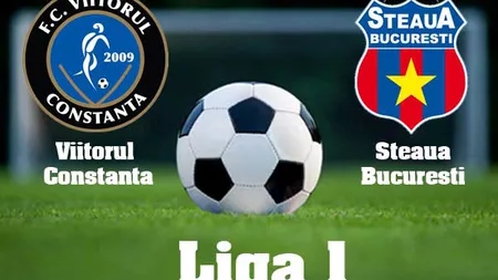 VIITORUL - STEAUA 0-1 LIVE VIDEO în Liga I. Papp, ELIMINAT