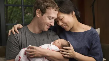 Mark Zuckerberg este tătic. Fondatorul Facebook a anunţat că donează 99 la sută din acţiuni