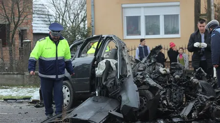 Accident grav în Satu Mare. O şoferiţă a murit după ce a fost strivita de un TIR