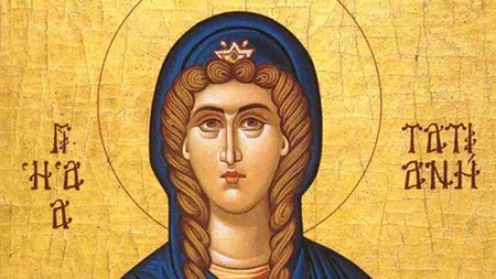 CALENDAR ORTODOX 12 IANUARIE 2016: Sfanta Tatiana