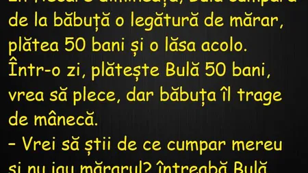 BANCUL DE DUMINICĂ: Legătura de mărar