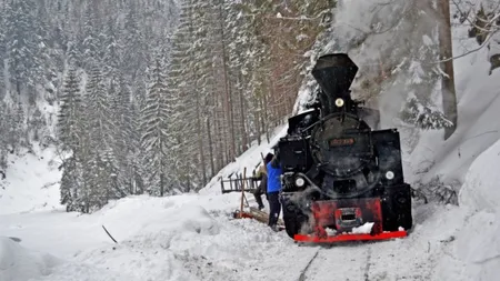 Trenul Mocăniţa din Munţii Maramureşului intră în vacanţă din 10 ianuarie până în aprilie