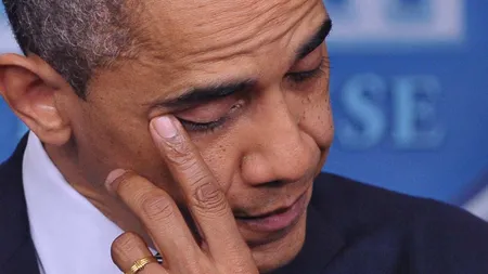 Obama a plâns când a vorbit despre vânzările de arme de foc: Mor oameni, se întâmplă zilnic VIDEO