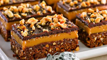 Reţeta zilei: Prăjitură cu ciocolată şi cremă caramel