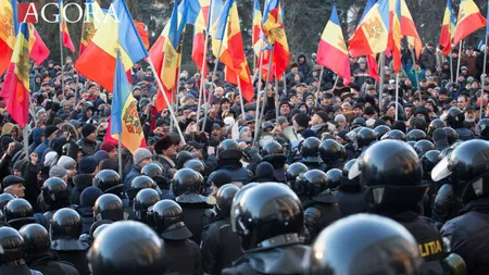 Proteste la Chişinău. Manifestaţii acuză 
