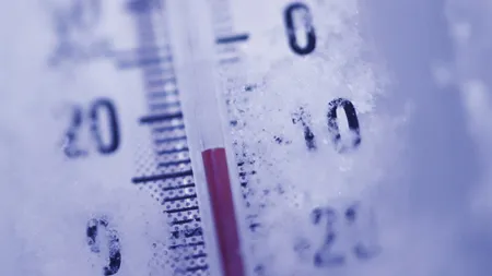 Cele mai scăzute temperaturi ale acestei ierni: MINUS 18 grade la Miercurea Ciuc, Topliţa şi Petroşani