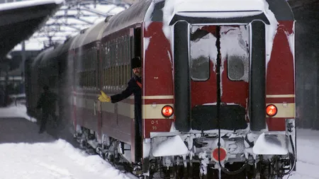 CFR: Un TREN ANULAT din cauza condiţiilor meteo nefavorabile. Alte trenuri au avut întârzieri UPDATE