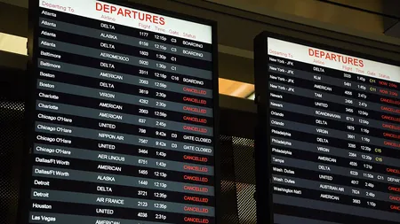 Zboruri anulate din cauza furtunii care loveşte Europa