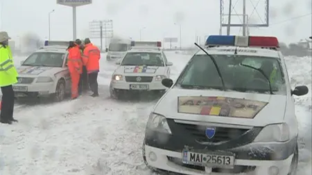 SITUAŢIA DRUMURILOR. Cum se circulă în ţară şi pe Autostrada A2  UPDATE