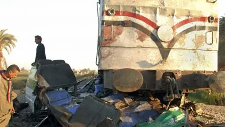 Accident de tren în Egipt soldat cu cel puţin 70 de victime