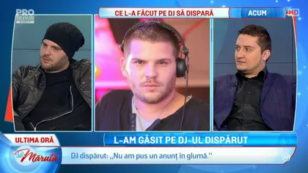 Primele imagini cu DJ-ul dispărut. Ce a făcut după ce mama sa l-a convins să renunţe la sinucidere