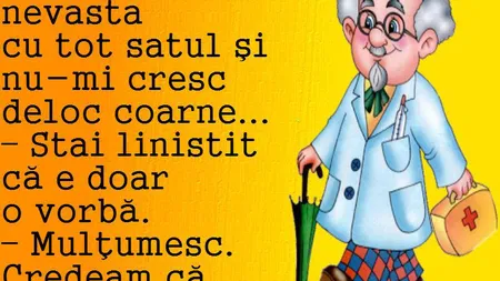 Bancul zilei: Încornoratul