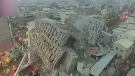 CUTREMUR în Taiwan: Cel puţin 14 MORŢI şi peste 500 de răniţi VIDEO UPDATE