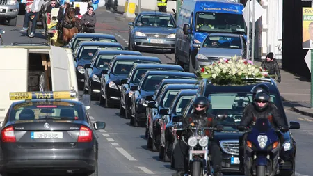 Interlop irlandez, funeralii extravagante la Dublin VIDEO
