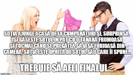 BANCUL ZILEI: Soţia 