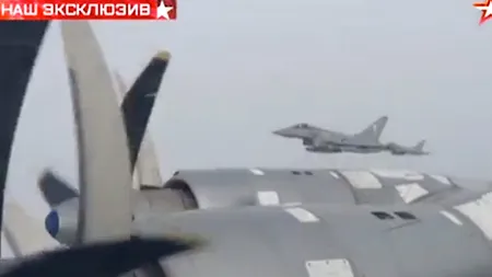 Două bombardiere ruseşti, interceptate de avioane de luptă franceze în zona Canalului Mânecii