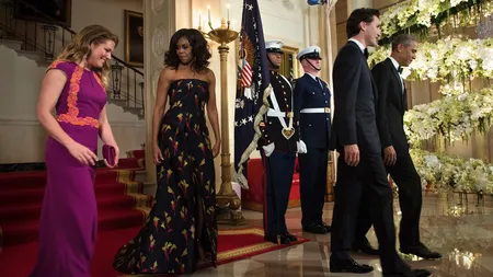 Prima Doamnă a Canadei îmbracă ţinute create de un designer ROMÂN. Le-a purtat la Casa Albă