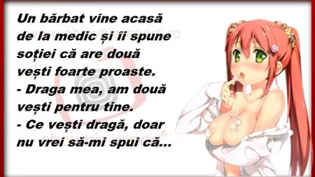 BANCUL ZILEI: Femeia prinsă la înghesuială