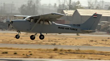 Avion militar prăbuşit în Irak