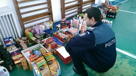 Fiscul scoate la vânzare marfa confiscată: de la prezervative şi beţişoare de urechi, până la cârlige şi saci de gunoi