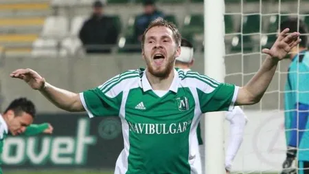 Cosmin Moţi a marcat din nou pentru Ludogoreţ. Gol frumos al fundaşului român VIDEO