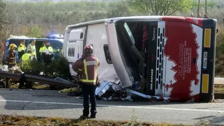 Spania, în DOLIU după accidentul de autocar în care a murit şi o româncă
