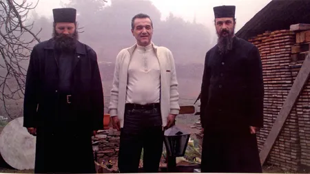 Gigi Becali se pregăteşte de plecarea la Muntele Athos VIDEO