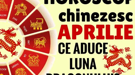 HOROSCOP CHINEZESC. Previziuni APRILIE 2016