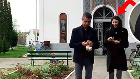 Remus Truica şi-a dus noua iubită la biserică VIDEO