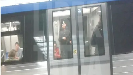 Explicaţia Jandarmeriei Române despre luptătorii cu arme din metrou