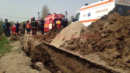 Muncitor mort sub un mal de pământ care s-a surpat peste el